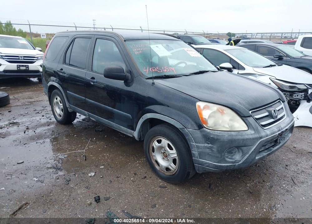 2006 HONDA CR-V LX VIN: JHLRD78576C036394