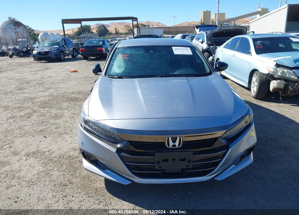 2022 HONDA ACCORD SPORT VIN: 1HGCV1F32NA009761