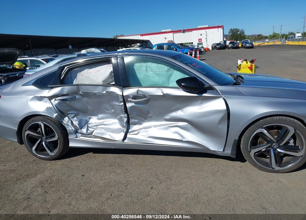 2022 HONDA ACCORD SPORT VIN: 1HGCV1F32NA009761