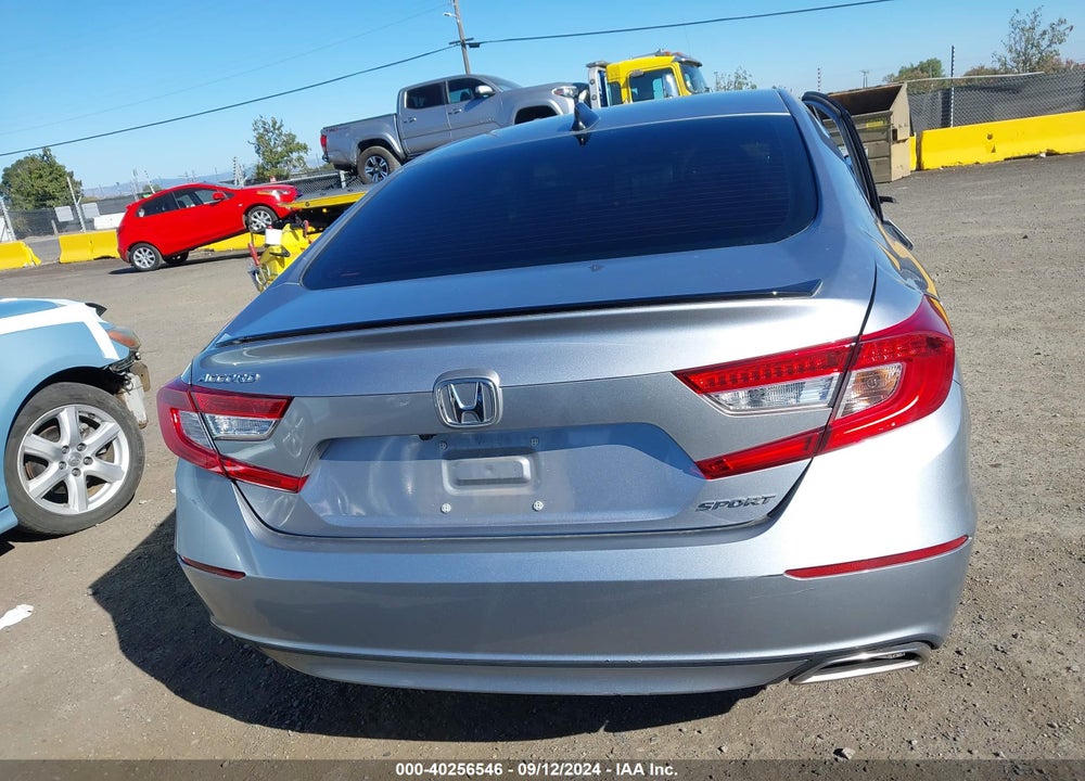 2022 HONDA ACCORD SPORT VIN: 1HGCV1F32NA009761