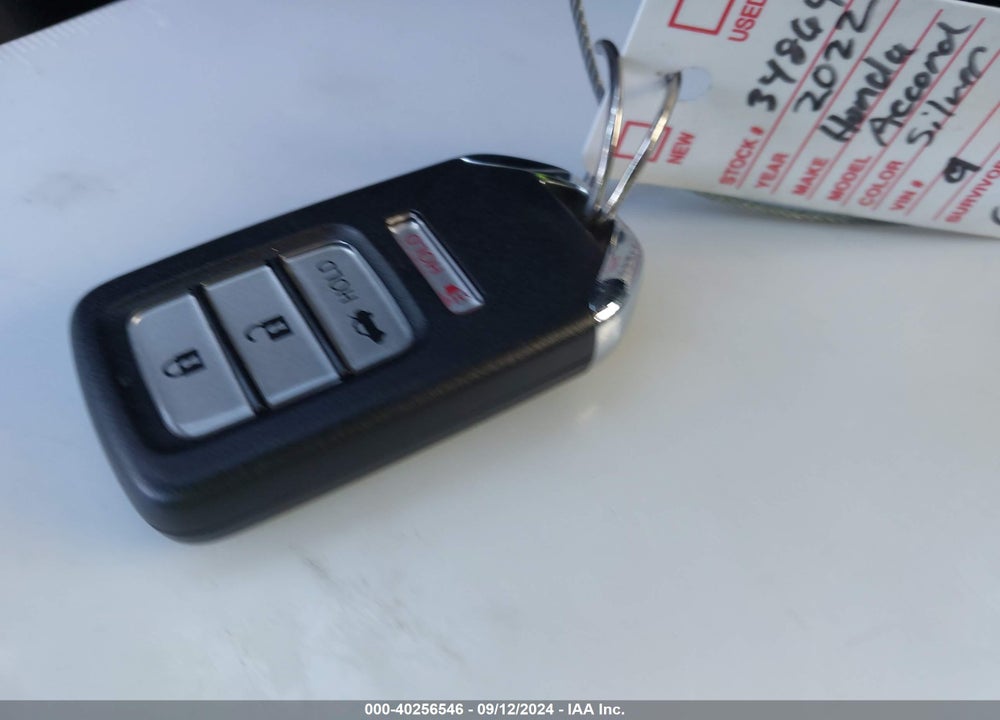 2022 HONDA ACCORD SPORT VIN: 1HGCV1F32NA009761