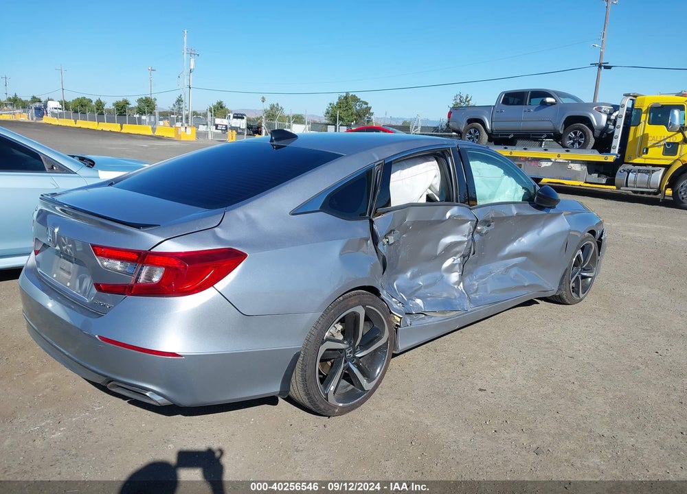2022 HONDA ACCORD SPORT VIN: 1HGCV1F32NA009761