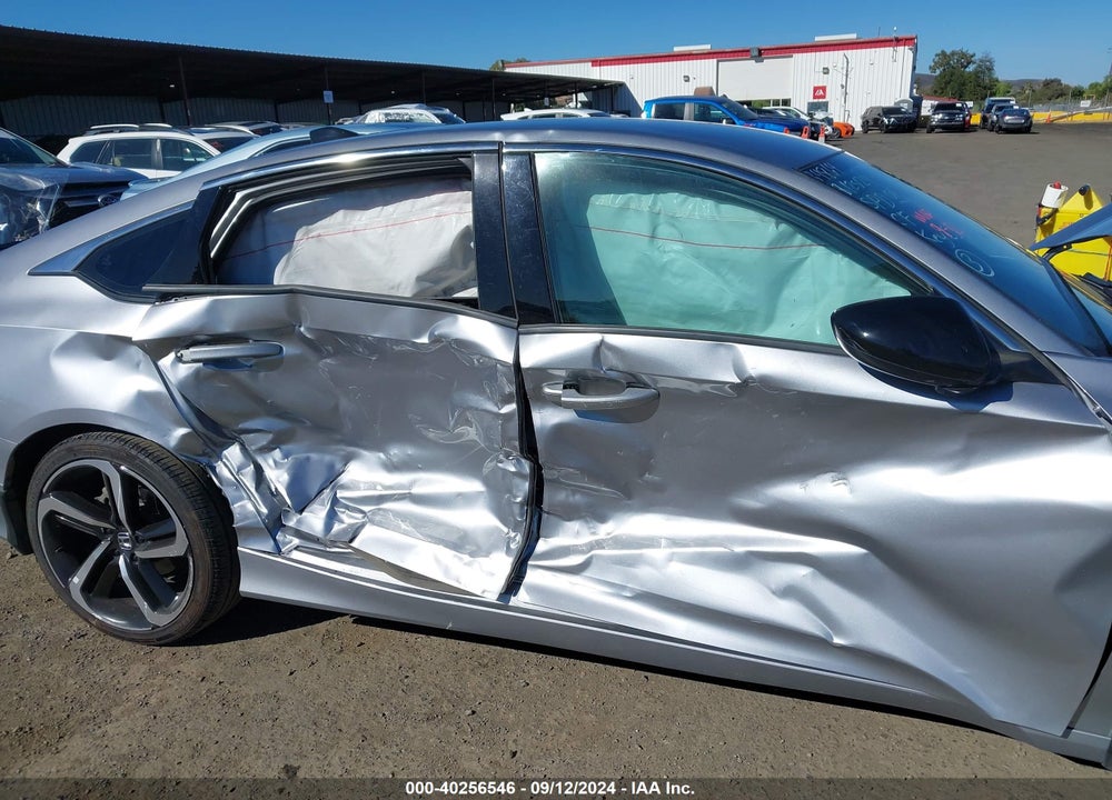 2022 HONDA ACCORD SPORT VIN: 1HGCV1F32NA009761