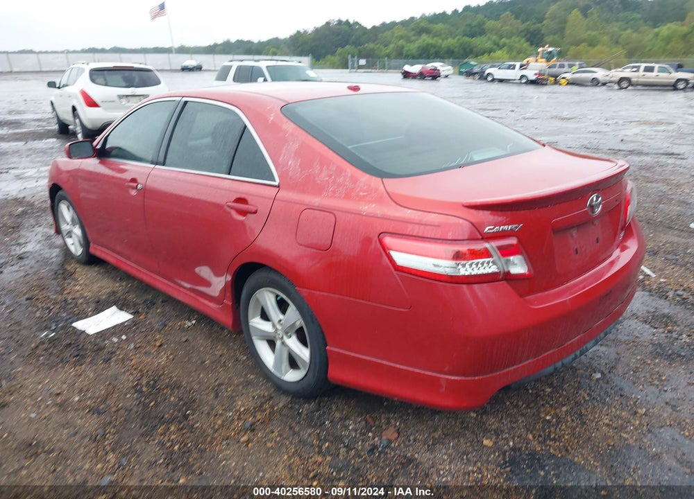 2011 TOYOTA CAMRY SE VIN: 4T1BF3EK1BU736911