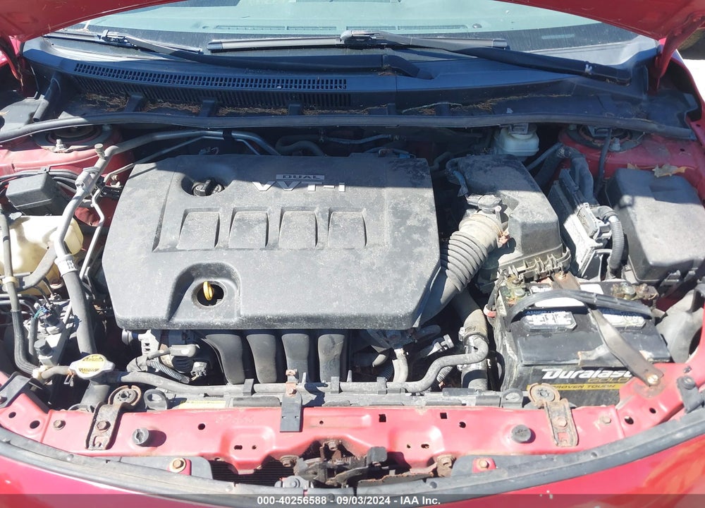 2009 TOYOTA COROLLA LE VIN: 2T1BU40E89C107803