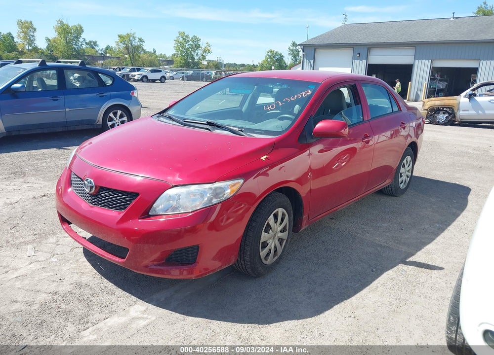 2009 TOYOTA COROLLA LE VIN: 2T1BU40E89C107803