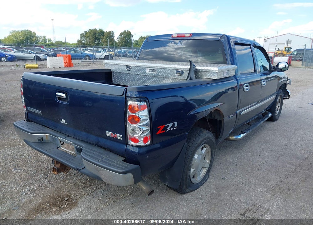 2006 GMC SIERRA 1500 SLE2 VIN: 2GTEK13T261183572