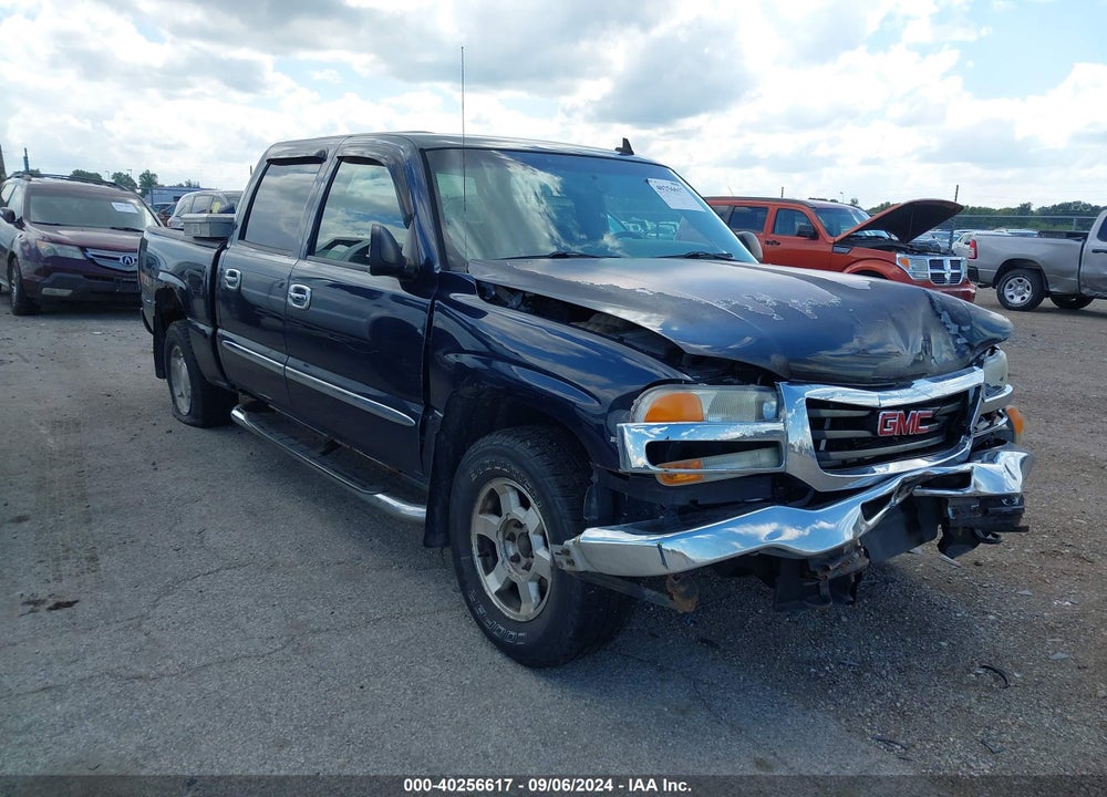 2006 GMC SIERRA 1500 SLE2 VIN: 2GTEK13T261183572
