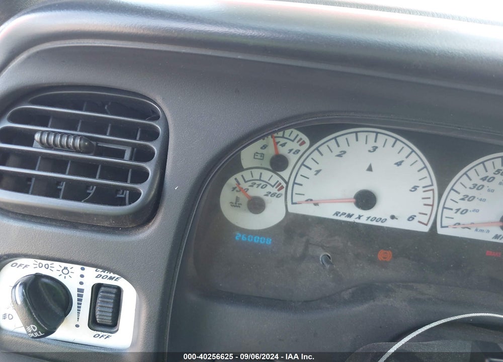 1999 DODGE DAKOTA SLT/SPORT VIN: 1B7GG22Y2XS215550