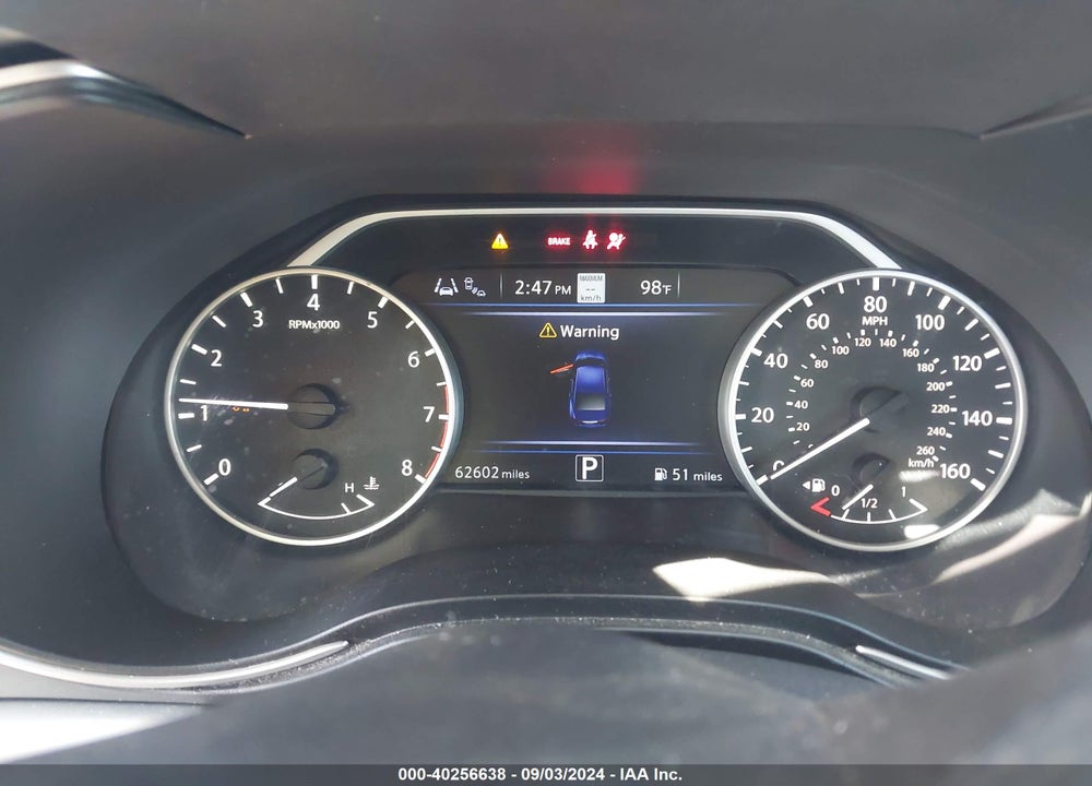 2020 NISSAN MAXIMA SL XTRONIC CVT VIN: 1N4AA6DV0LC370898