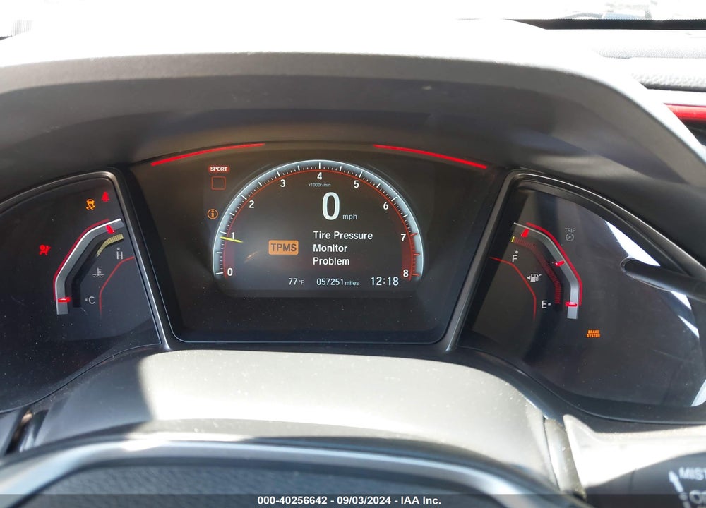 2018 HONDA CIVIC TYPE-R TOURING VIN: SHHFK8G74JU202783