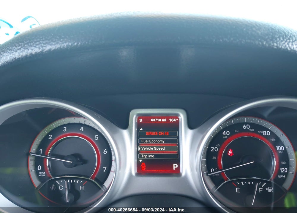 2015 DODGE JOURNEY SXT VIN: 3C4PDCBG9FT614474