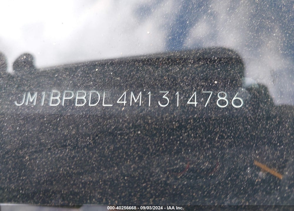 2021 MAZDA 3 PREMIUM VIN: JM1BPBDL4M1314786