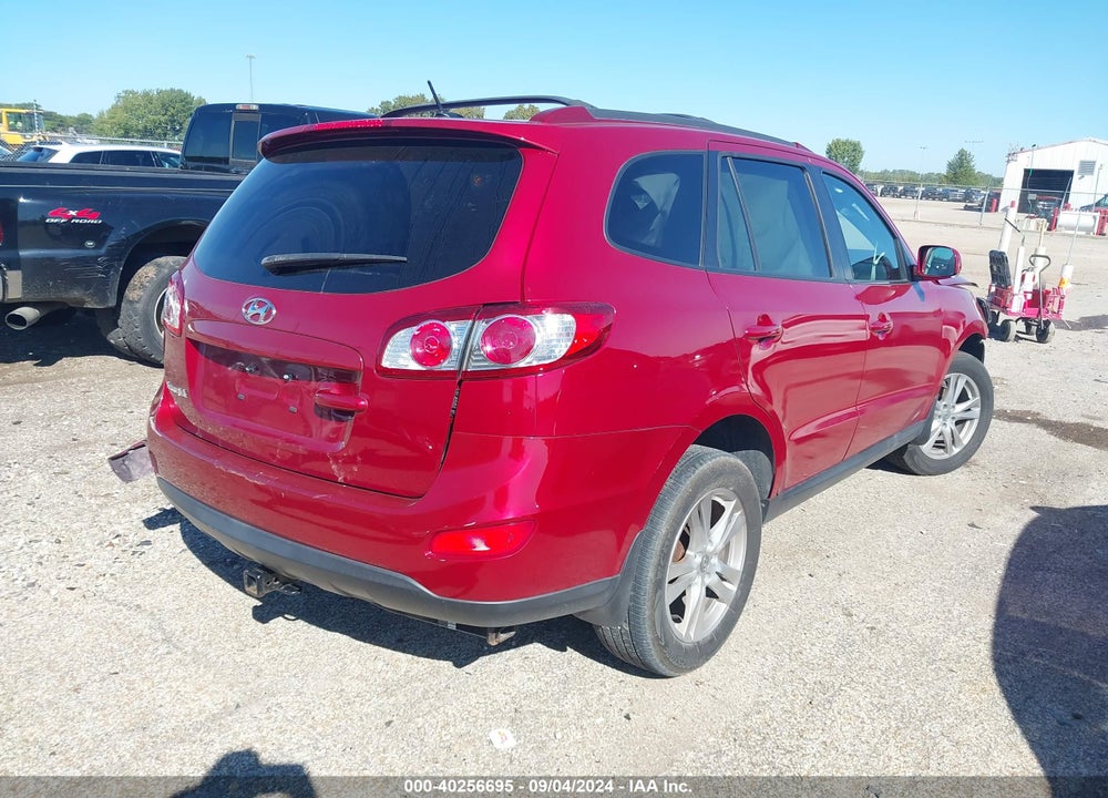 2012 HYUNDAI SANTA FE SE VIN: 5XYZH4AG9CG166258