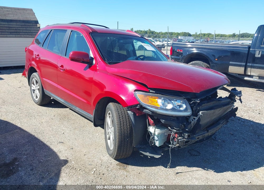 2012 HYUNDAI SANTA FE SE VIN: 5XYZH4AG9CG166258