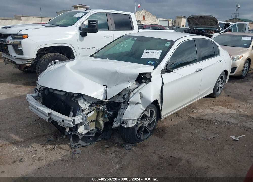 2017 HONDA ACCORD LX VIN: 1HGCR2F36HA052188