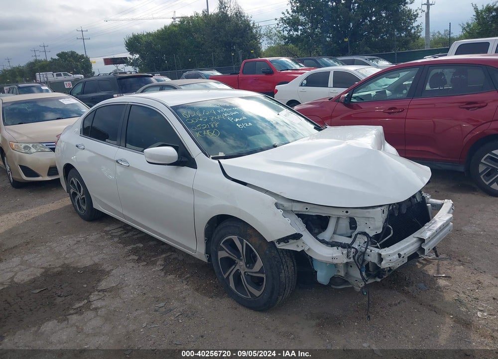 2017 HONDA ACCORD LX VIN: 1HGCR2F36HA052188