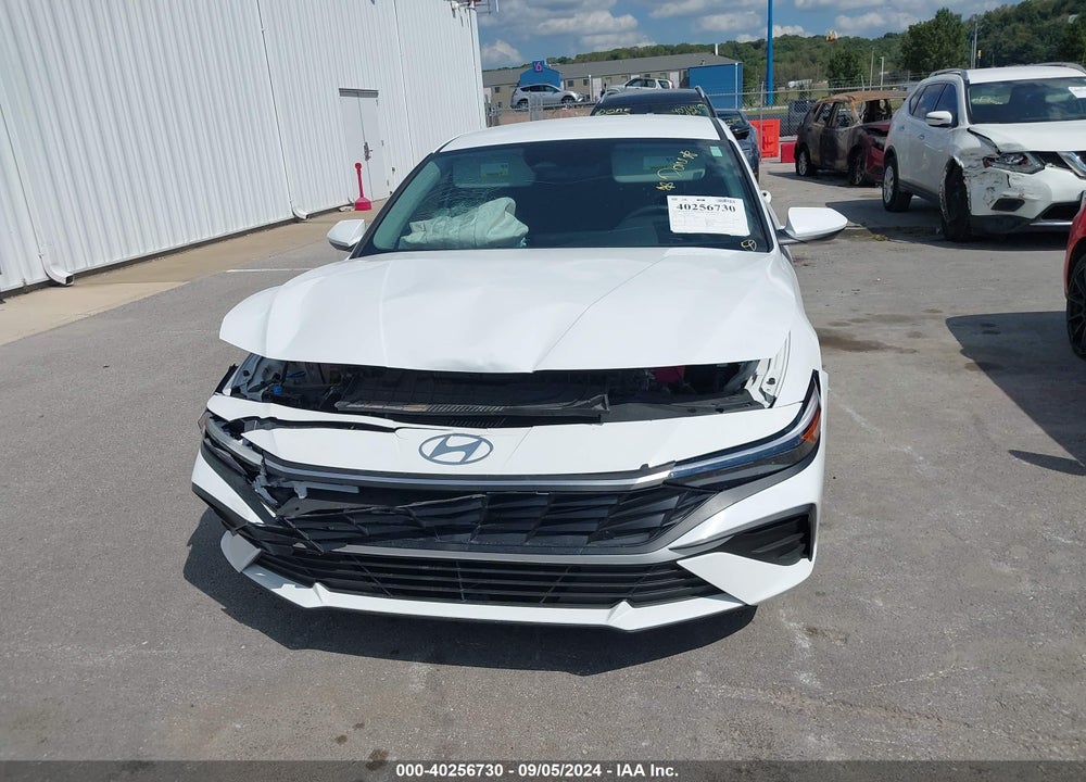 2024 HYUNDAI ELANTRA HYBRID BLUE VIN: KMHLM4DJ3RU097935