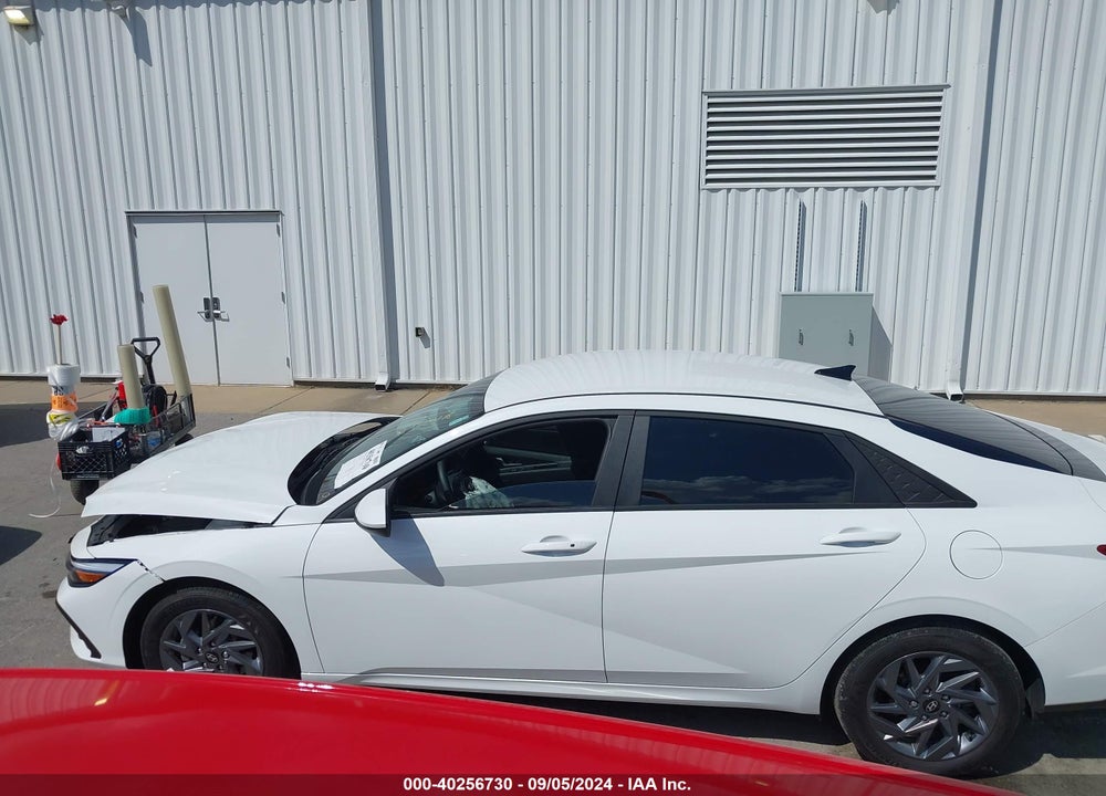2024 HYUNDAI ELANTRA HYBRID BLUE VIN: KMHLM4DJ3RU097935