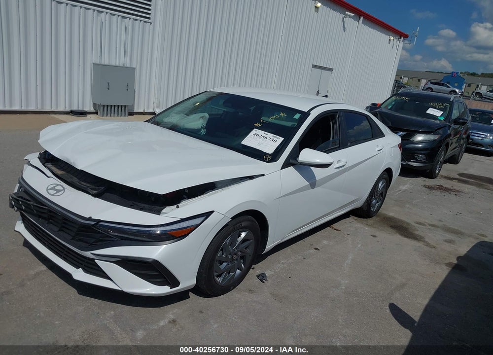 2024 HYUNDAI ELANTRA HYBRID BLUE VIN: KMHLM4DJ3RU097935