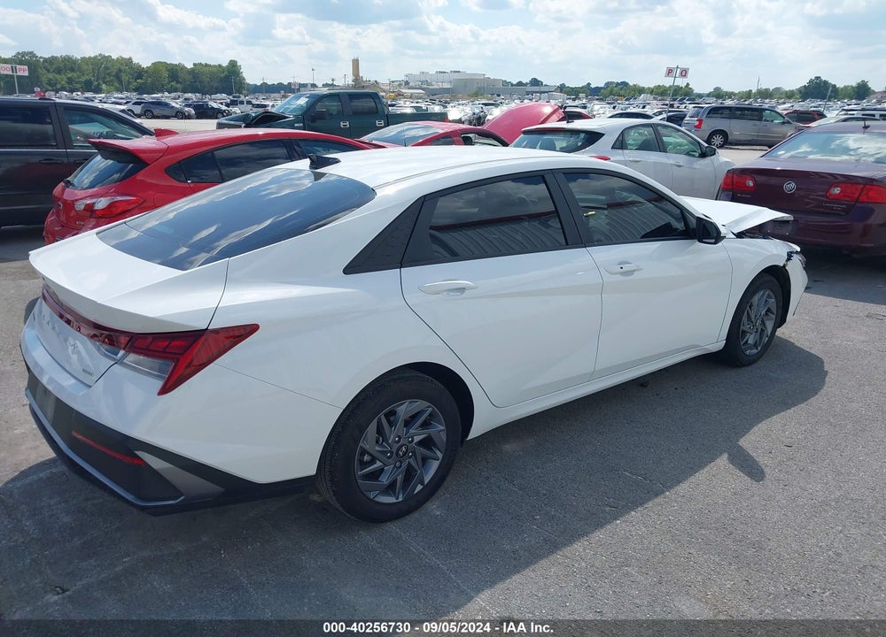 2024 HYUNDAI ELANTRA HYBRID BLUE VIN: KMHLM4DJ3RU097935