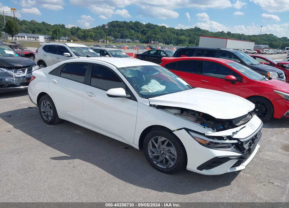2024 HYUNDAI ELANTRA HYBRID BLUE VIN: KMHLM4DJ3RU097935