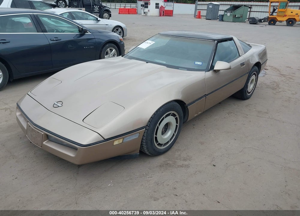 1985 CHEVROLET CORVETTE VIN: 1G1YY0788F5122326