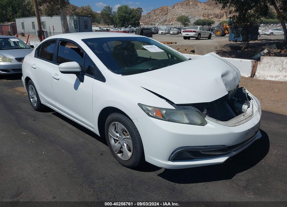 2015 HONDA CIVIC LX VIN: 2HGFB2F51FH560733