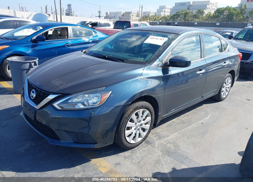 2017 NISSAN SENTRA SV VIN: 3N1AB7AP8HL646455
