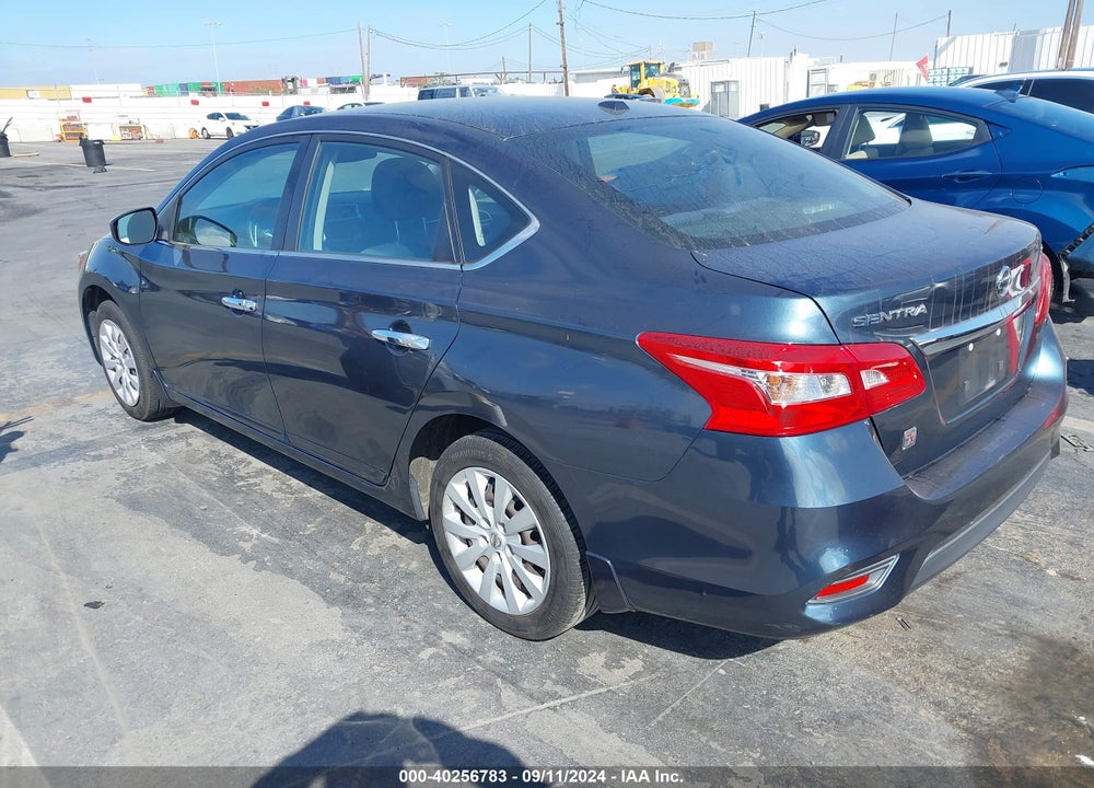 2017 NISSAN SENTRA SV VIN: 3N1AB7AP8HL646455