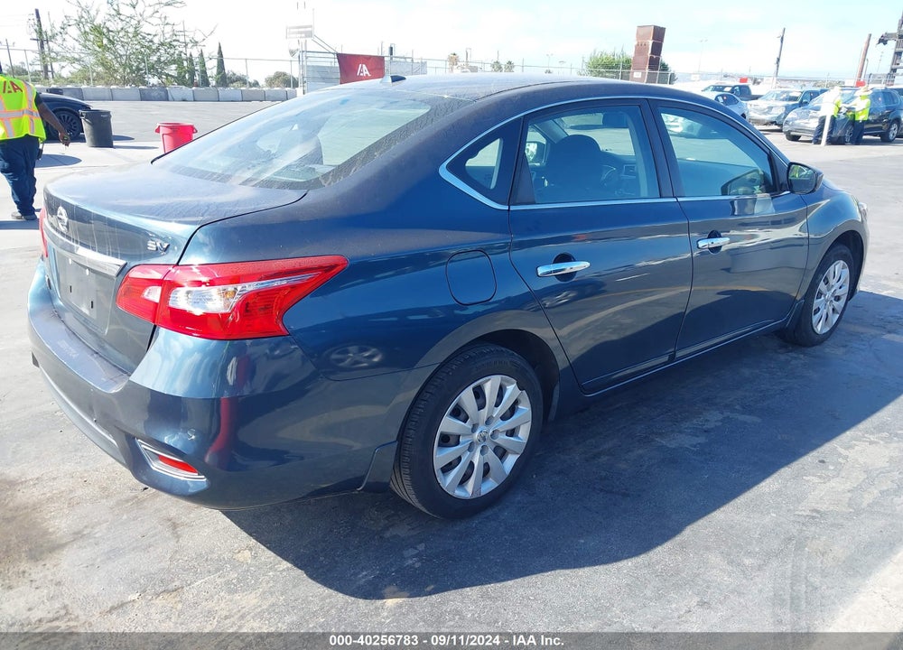 2017 NISSAN SENTRA SV VIN: 3N1AB7AP8HL646455