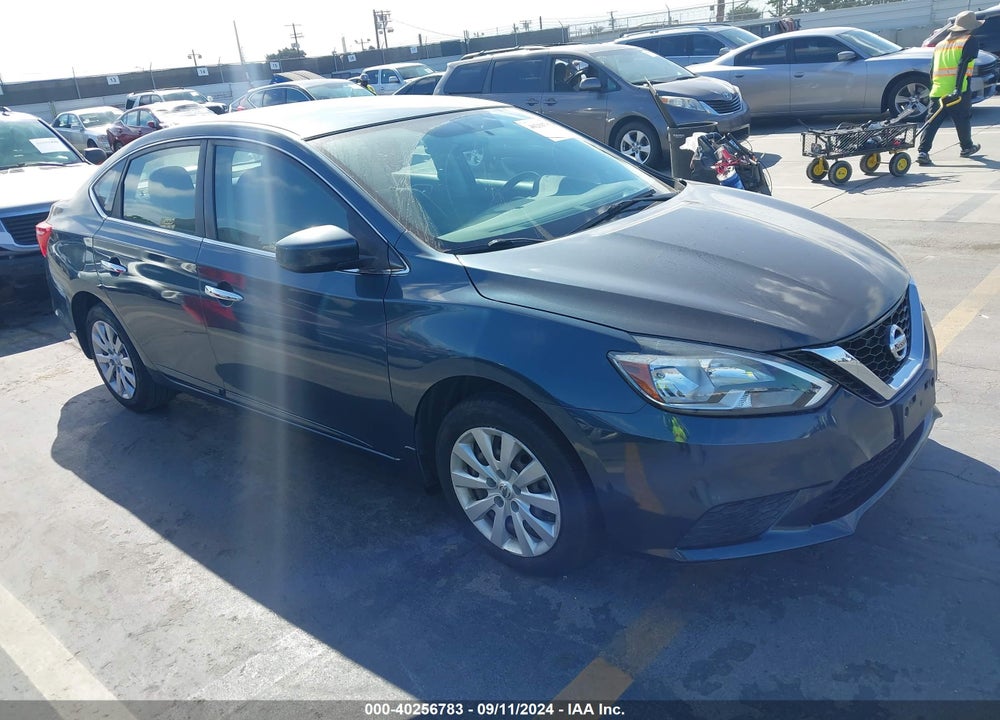 2017 NISSAN SENTRA SV VIN: 3N1AB7AP8HL646455