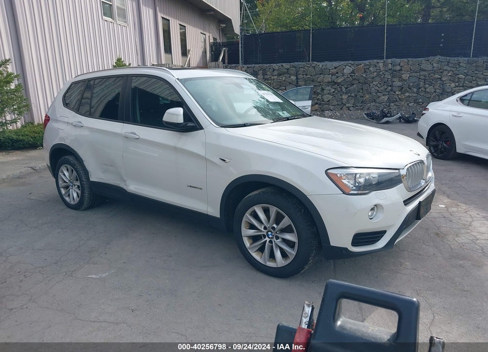 2017 BMW X3 XDRIVE28I VIN: 5UXWX9C39H0W76621