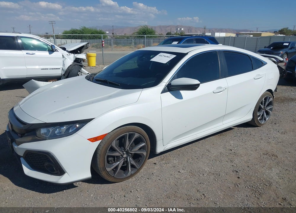 2019 HONDA CIVIC SI VIN: 2HGFC1E50KH705909