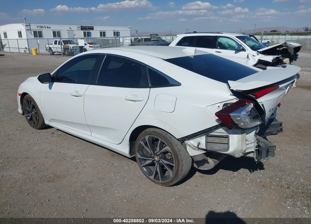 2019 HONDA CIVIC SI VIN: 2HGFC1E50KH705909