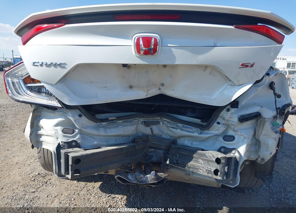 2019 HONDA CIVIC SI VIN: 2HGFC1E50KH705909