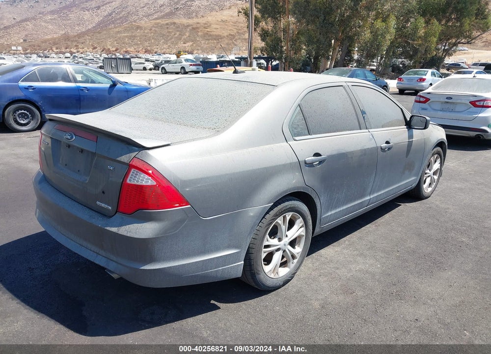 2012 FORD FUSION VIN: 3FAHP0HG1CR339408