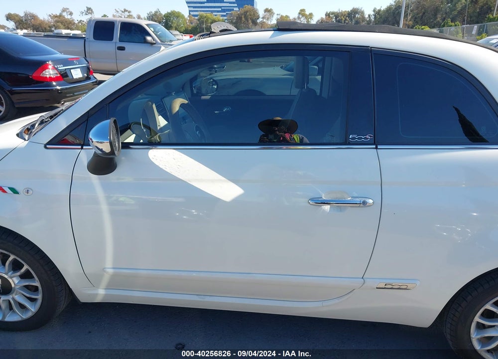 2013 FIAT 500C LOUNGE VIN: 3C3CFFER0DT629115