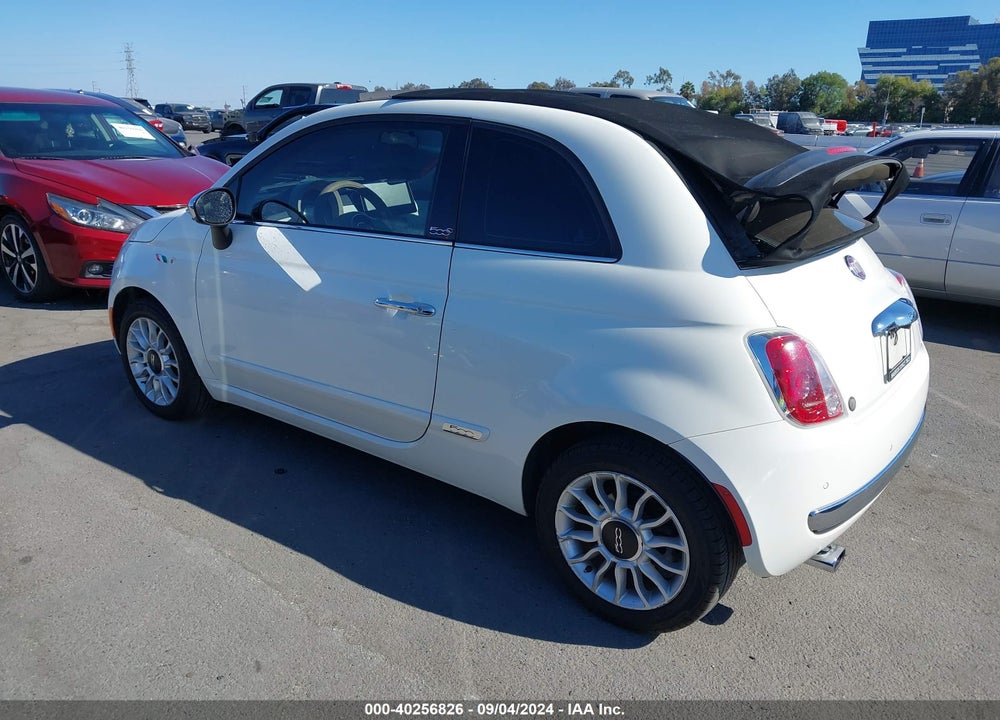 2013 FIAT 500C LOUNGE VIN: 3C3CFFER0DT629115