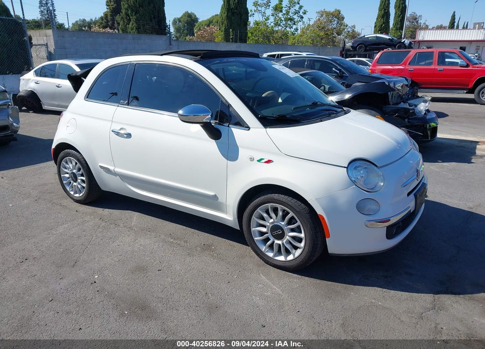 2013 FIAT 500C LOUNGE VIN: 3C3CFFER0DT629115