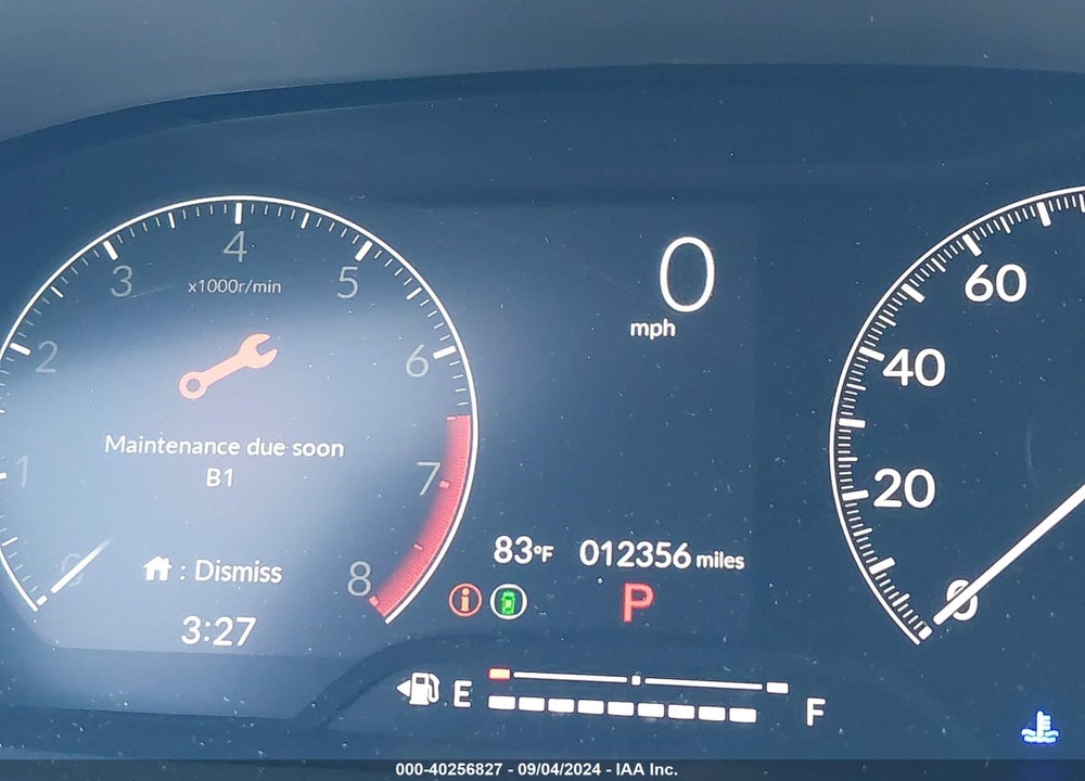 2023 HONDA CIVIC EX /EX W/O BSI VIN: 2HGFE1F75PH322176