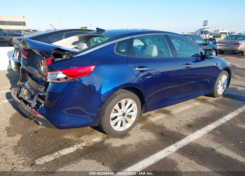 2016 KIA OPTIMA EX VIN: 5XXGU4L37GG087162