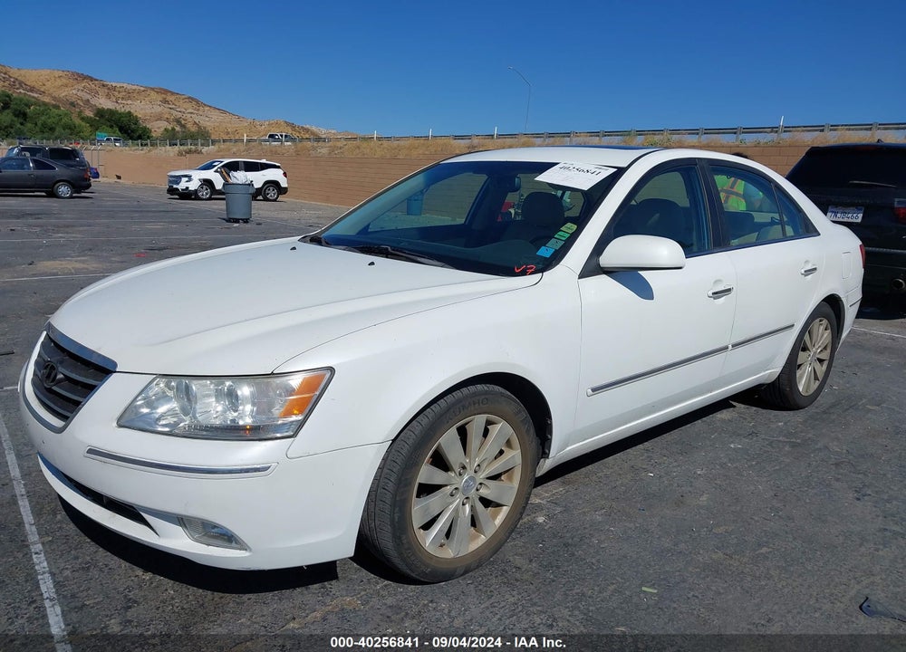 2009 HYUNDAI SONATA LIMITED VIN: 5NPEU46C09H486327