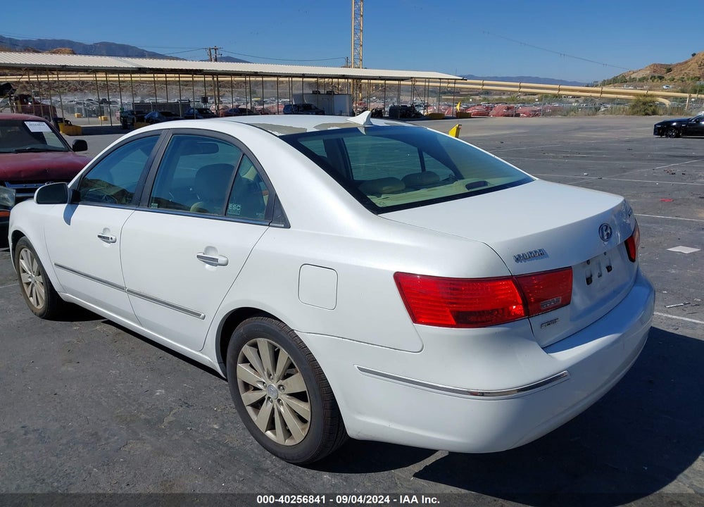 2009 HYUNDAI SONATA LIMITED VIN: 5NPEU46C09H486327