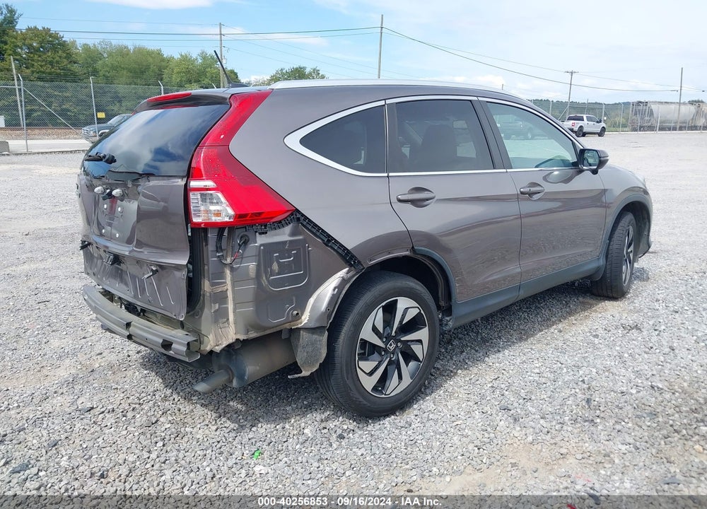2015 HONDA CR-V TOURING VIN: 5J6RM3H91FL021098