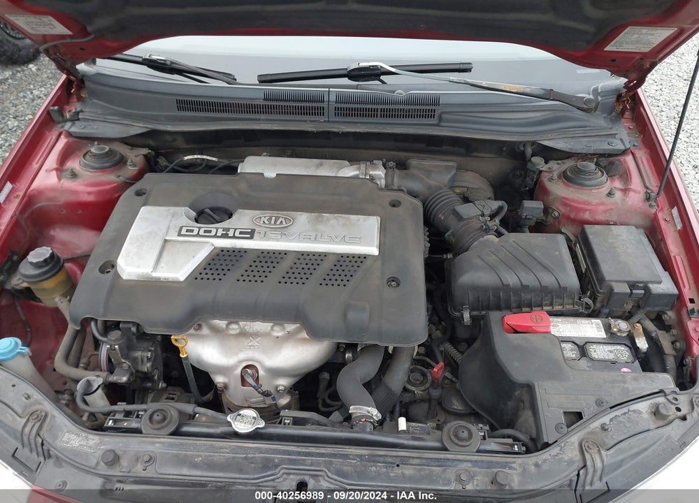 2004 KIA SPECTRA EX/LX VIN: KNAFE121145032940