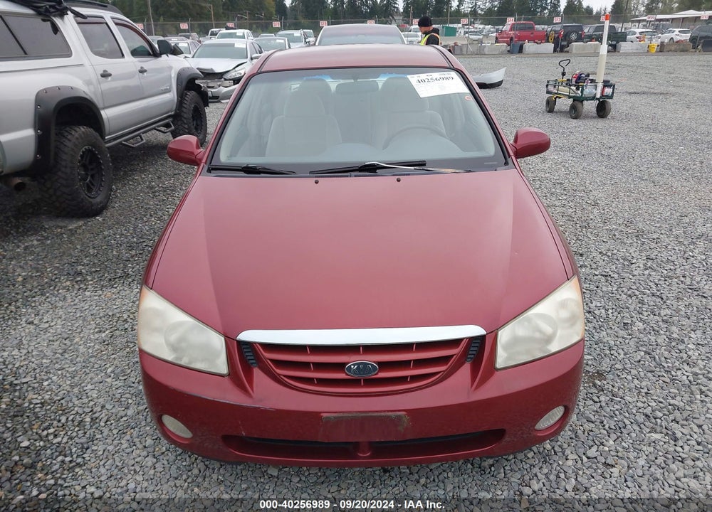 2004 KIA SPECTRA EX/LX VIN: KNAFE121145032940