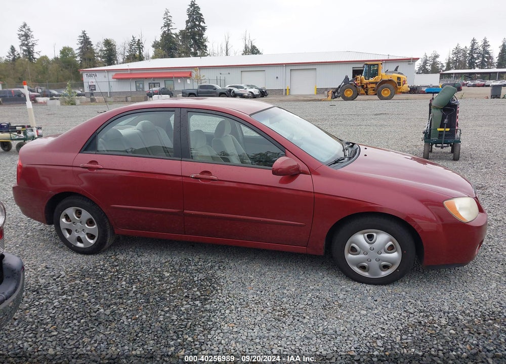 2004 KIA SPECTRA EX/LX VIN: KNAFE121145032940