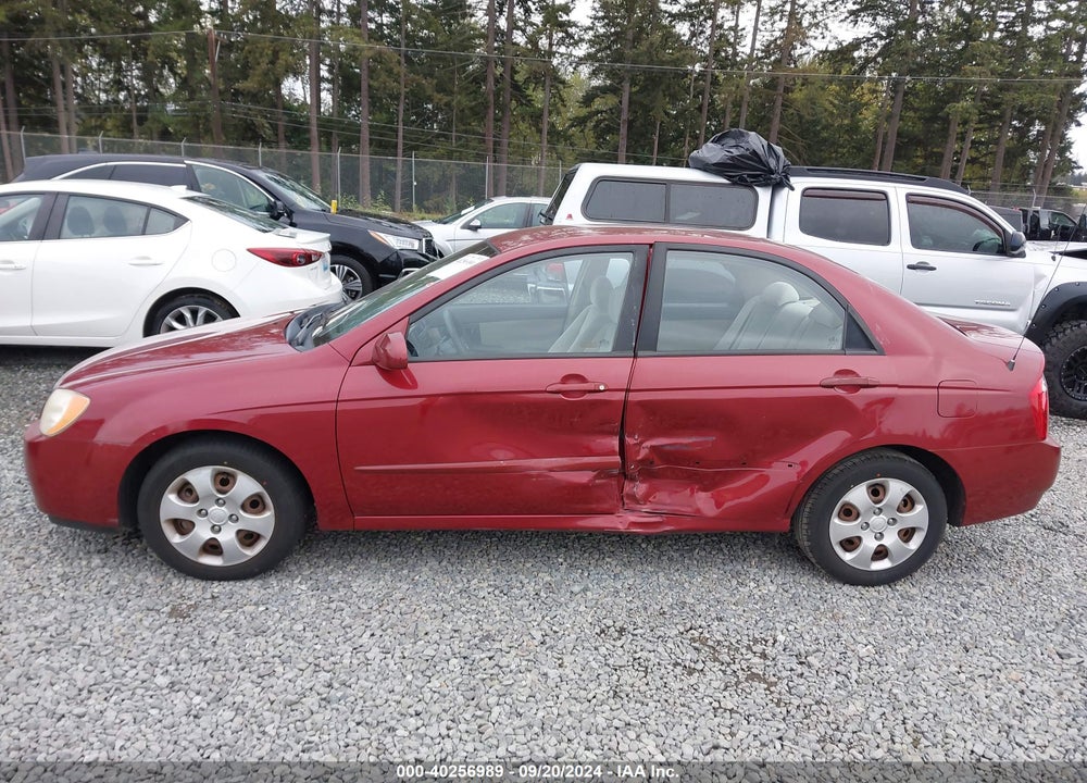 2004 KIA SPECTRA EX/LX VIN: KNAFE121145032940