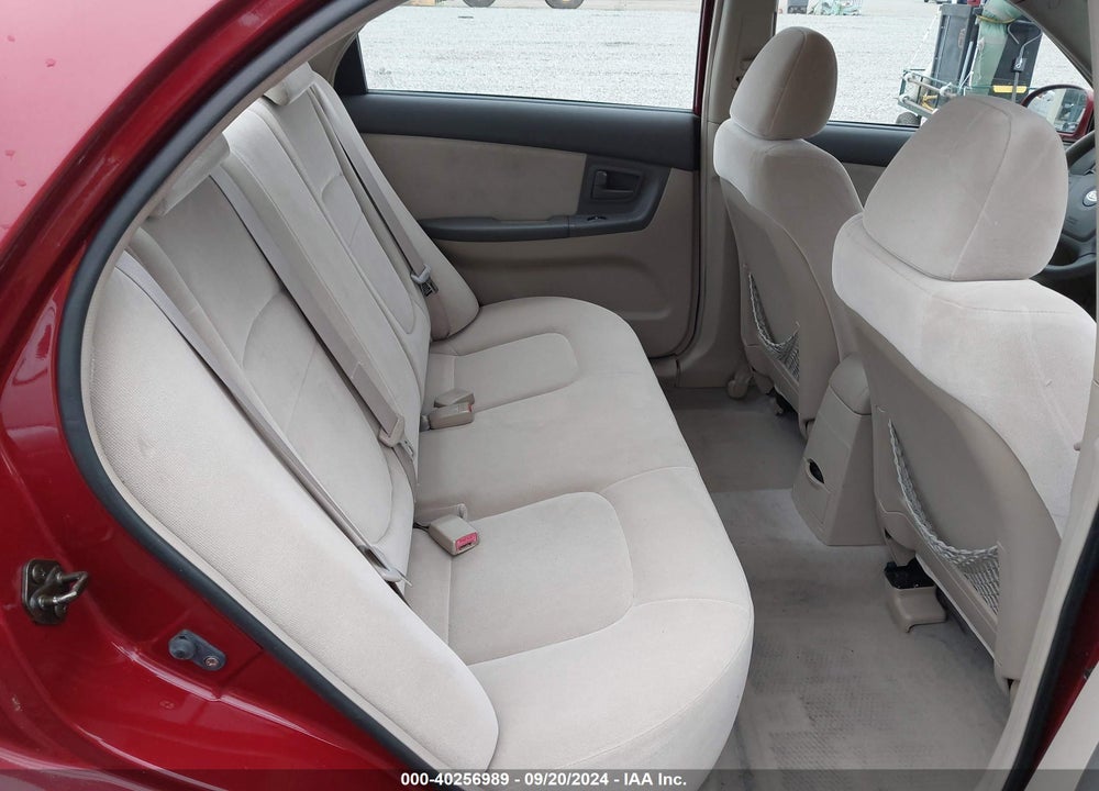 2004 KIA SPECTRA EX/LX VIN: KNAFE121145032940